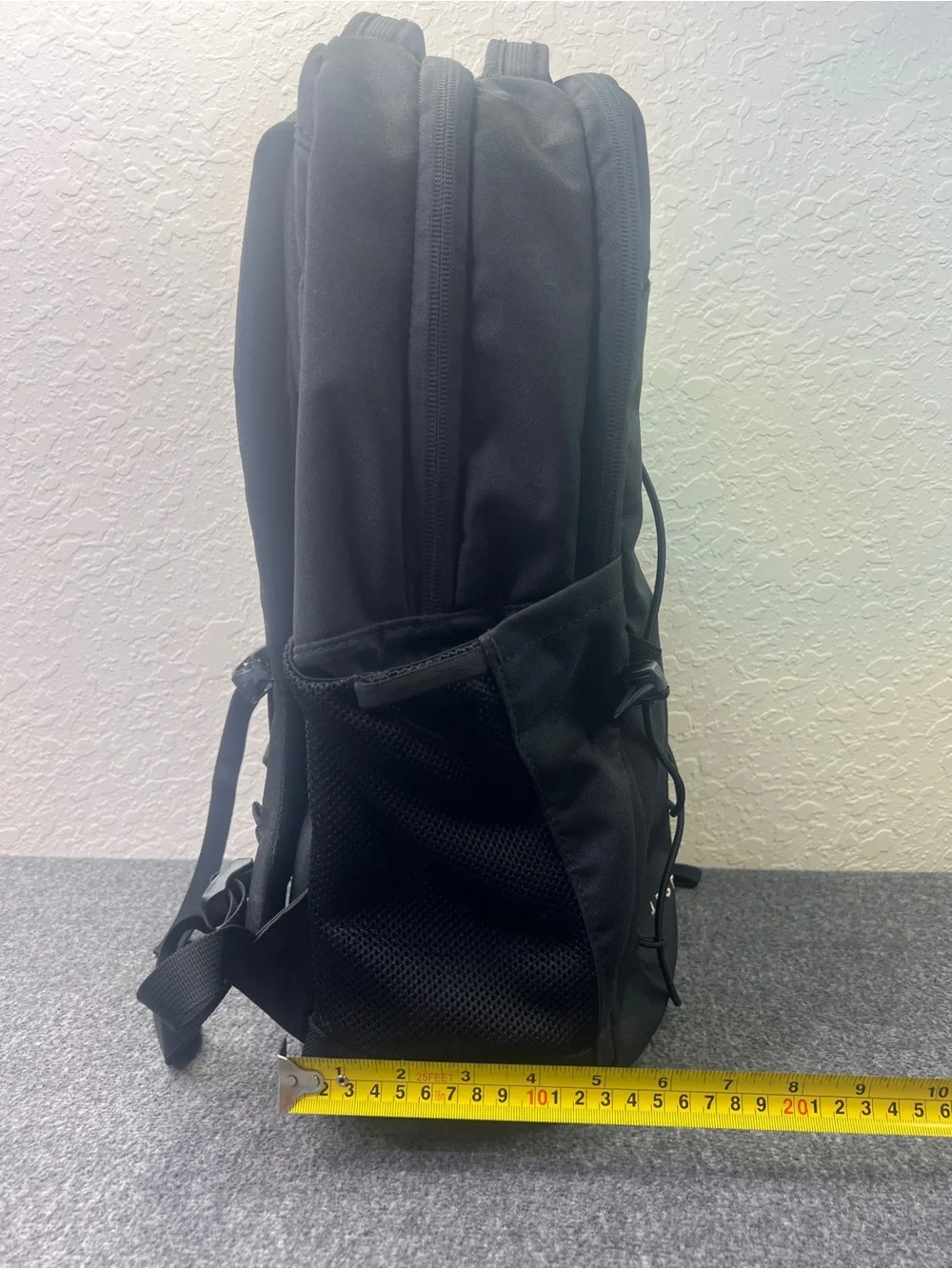 North Face - Jester Luxe Backpack / TNF Black Heather/Burnt Coral North Face -